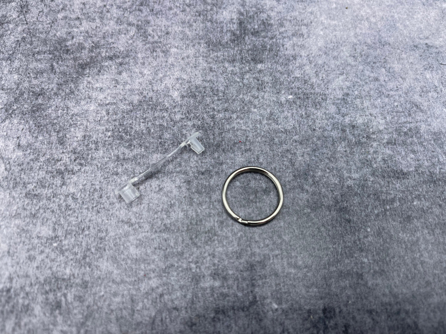 Keyring round blank Unisub