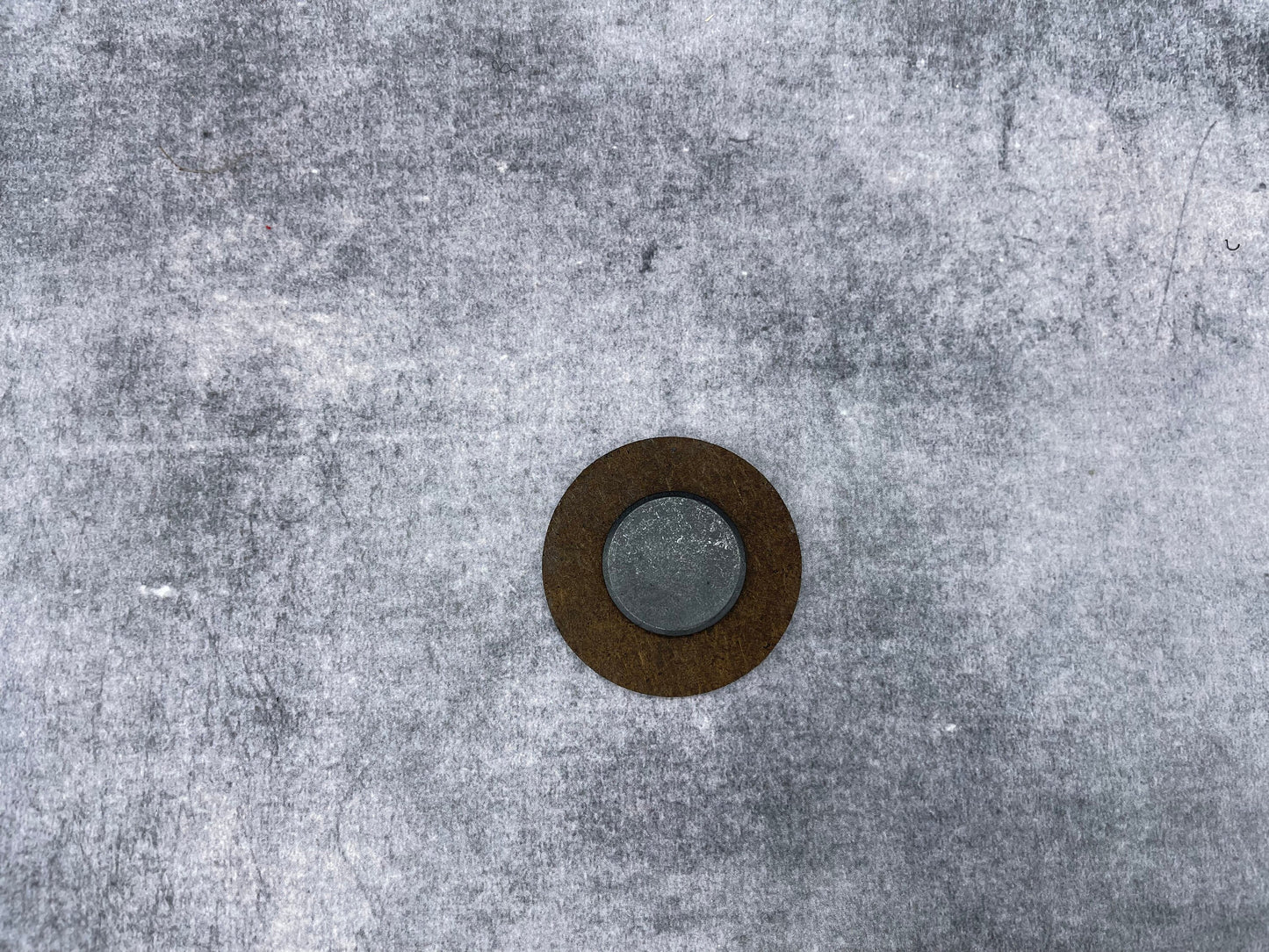 Unisub fridge magnet blank Round