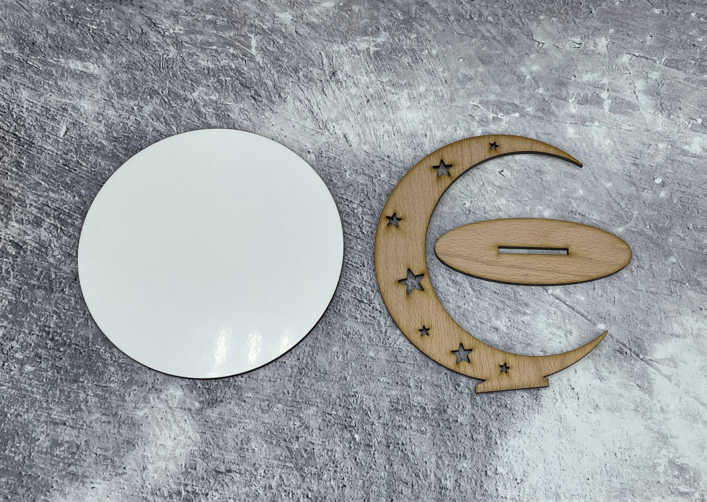 Photo panel moon Blank Unisub