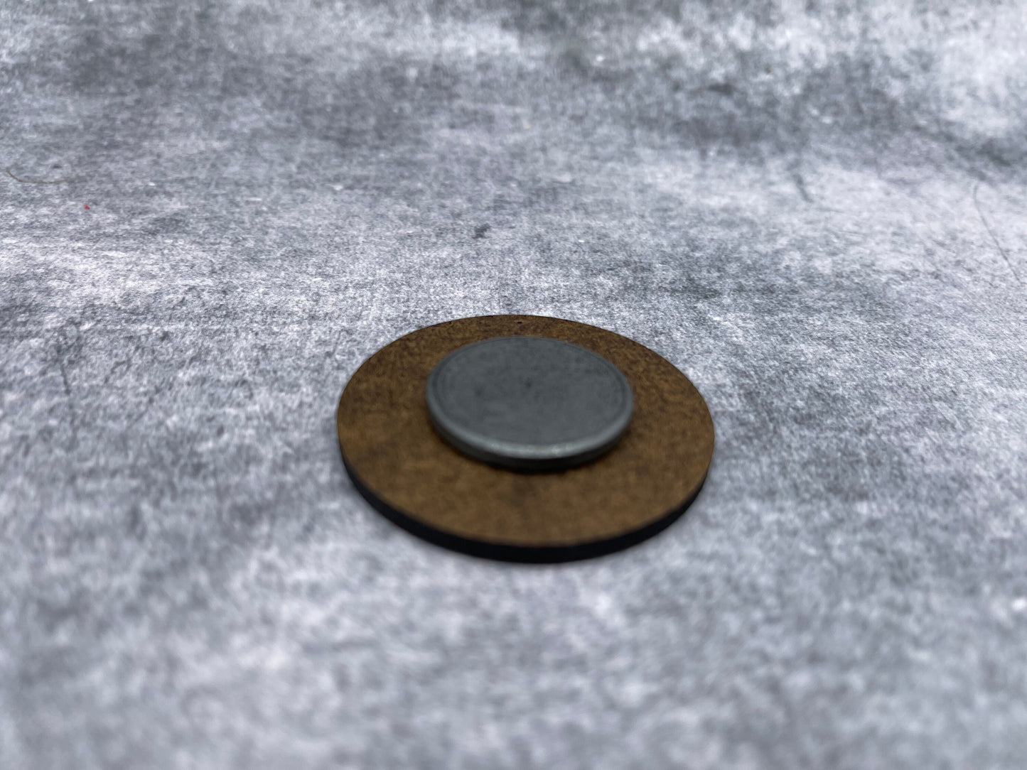 Unisub fridge magnet blank Round