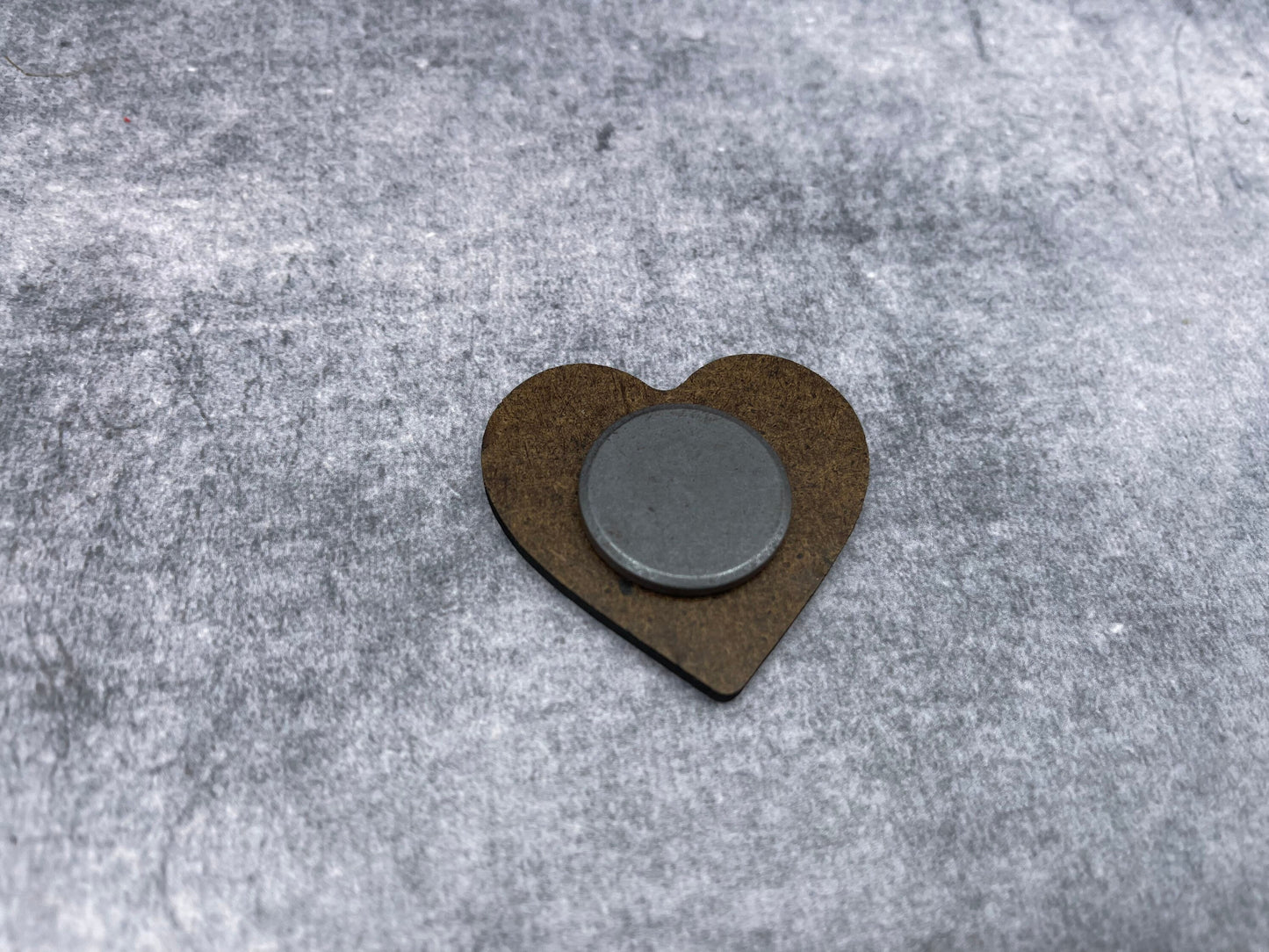 Unisub fridge magnet blank Heart